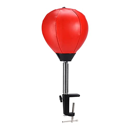 OfficeWorld Saco anti-stress boxe e mesa com braçadeira - saco suspenso ou em pé - bola anti-frustração