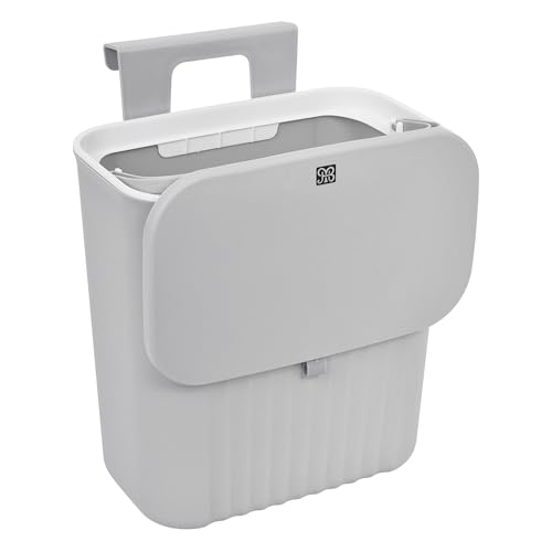 MBI CLARYN Hängender Mülleimer Küche 9L | Geruchsdichter Biomülle...