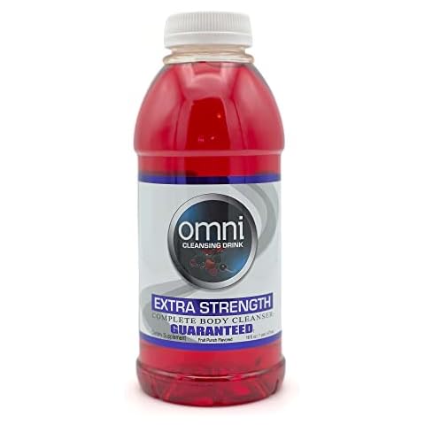 Wellgenix Omni Detox Cleanse Drink - 16 oz Fruit Punch Flavor - Quick Flush Body Detoxifier, Herbal Cleanse System Flush, Body Cleanser for Detox and Cleanse Your System Cover