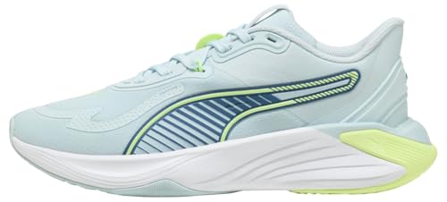 PUMA PWR Hybrid TR WNS - Tenis Cruzados para Mujer, Color Azul Claro Claro (Sea Glass-Dark Indigo-Fizzy Light), Talla 5, Sea Glass Dark Indigo Fizzy Light, 38 EU