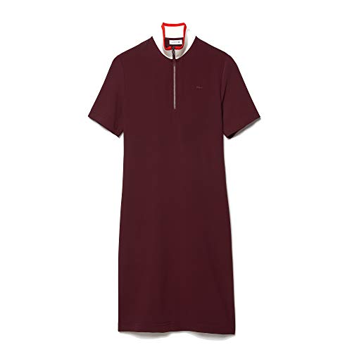 Lacoste Women's Short Sleeve Woven Dress #TOP20