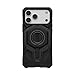 URBAN ARMOR GEAR UAG Mag Ring Stand LT - Ultra Strong Magnet MagSafe Compatible Metal Phone Ring Grip 360 Rotation Multi-Viewing Kickstand, Black