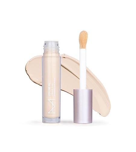 Image of House Of Makeup Matte Concealer for Dark Circles, Pigmentation | Non-Crease, Non-Cakey | Long Wear, Waterproof, Sweat-proof | Full Coverage Concealer for Oily Skin | For Face Makeup | 6 ML (FL01 - Fair to Light Skin Tone)