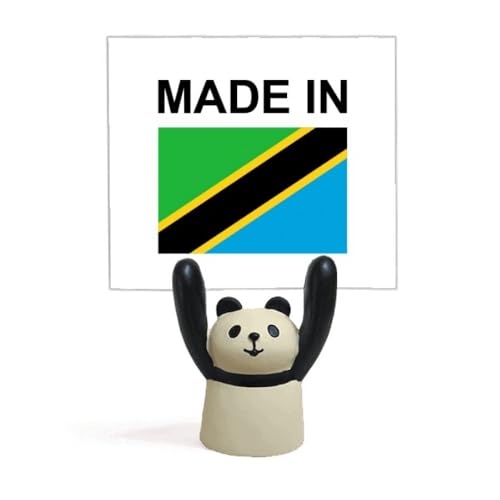 Panda porte-mémo Tanzanie pour embellir votre espace de travail