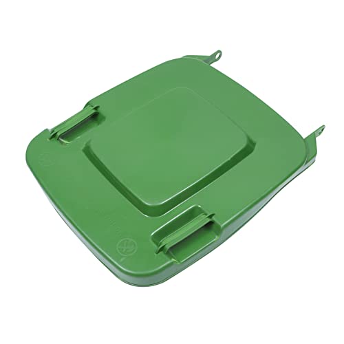 Mikinona 1Pc Large Waste Bin Lid Replacement Plastic Cover for Outdoor Indoor Trash Can Easy Installation Smooth Surface Compatible with Trash Bins