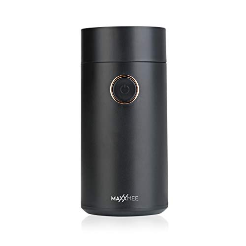 Kaffeemühle | mit Edelstahlmessern, für Kaffee, Salz, Gewürze, Getreide, Nüsse u.v.m. | platzsparend, modernes & edles Design, wählbarer