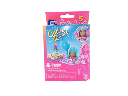 Mega HPF49 Barbie Toy Building Set Color Reveal cover