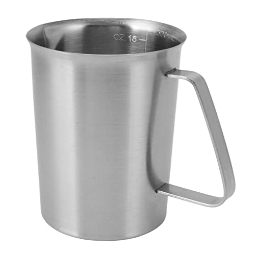 Stainless Steel Milk Foam Jug Coffee Cups for the Barista House 304 Stainless Steel (500ML)