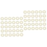 TOYANDONA 180 Stk Unterlegscheiben für Klaviertasten Schienenstanzungen roter Filz werkzeug Tastaturen Instrumente zur Klavierregulierung Unterlegscheiben aus Klavierfilz Balance Zubehör