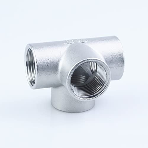 Cruces hembra BSP de 1 pulgada en acero inoxidable 304 para tuberías 4