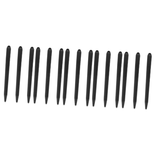 Stylet à dessin écran tactile anti-traces de doigts en ABS noir avec écriture élégante