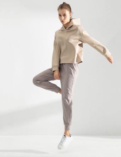 Image of AJISAI Women's Joggers Pants Drawstring Running Sweatpants with Pockets Lounge Wear