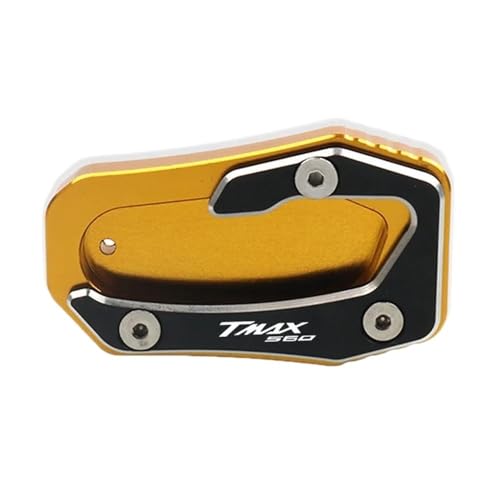 Support TMAX560 Extension Béquille Élargisseur Anti Chute Scooter Tech Max Bleu - 2