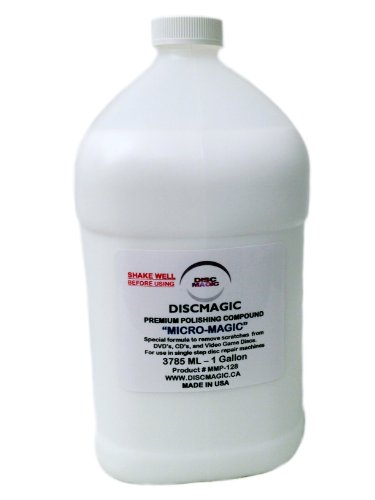 Discmagic Micro-Magic 1 Gallon Advanced Micro-Abrasive Polish (Disc-Go-Tech, Disc-Go-Devil, Disc-Go-Pod, Disc-Go-Cube, Disc-Go-Roboto Compatible)