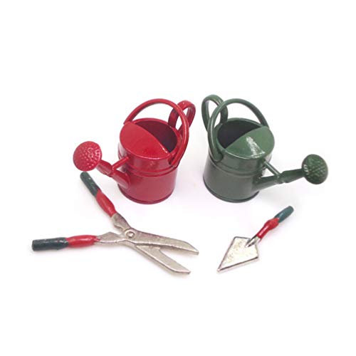 Healifty Mini gartengeräte Miniatur Ornament 1:12 puppenhaus Miniatur möbel fee Garten Dekoration zubehör… – Bild 5