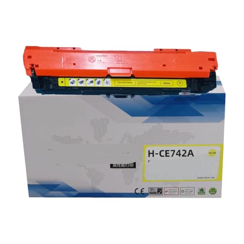 Cartouche de toner CP5225 CE742A 307A jaune pour impression laser