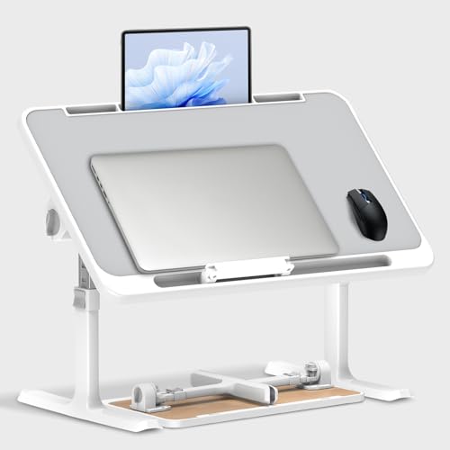 Laptoptisch,Betttisch Klappbar,Höhenverstellbar,4 Einstellbare Winkel,Laptop Ständer,Tisch Bett,Klapptisch für Bett Sofa Boden Arbeiten Studieren Lesen Schreiben (60 * 40cm,Grau) Laptoptisch,Betttisch Klappbar,Höhenverstellbar,4 Einstellbare Winkel,Laptop Ständer,Tisch Bett,Klapptisch für Bett Sofa Boden Arbeiten Studieren Lesen Schreiben (60 * 40cm,Grau)