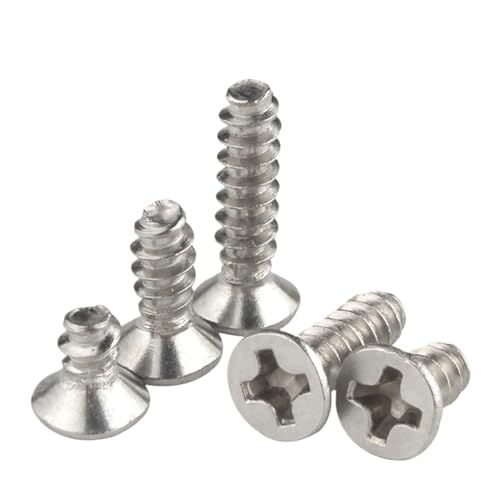 Vis taraudeuses M1.2x6mm anti-rouille pour réparer la visserie miniature foirée
