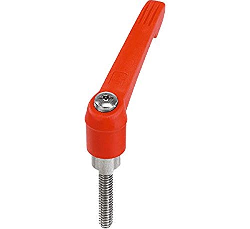 Kipp 06430-4A41X30 Zinc/Steel Adjustable Handle with 3/8-16