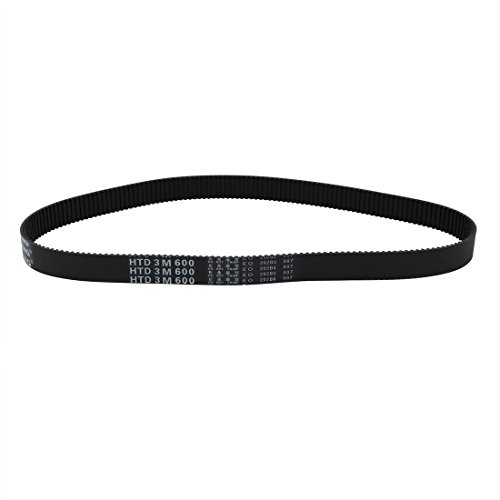 Aexit HTD3M 200 Electrical equipment Teeth Stepper Timing Belt Rubber Geared-Belt 600mm Perimeter 15mm Wide