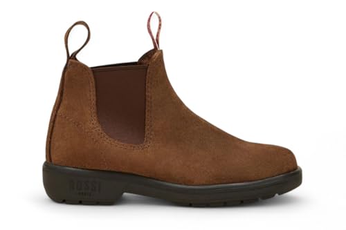 Rossi Endura 303 Rustic Brown Suede Chelsea Boots