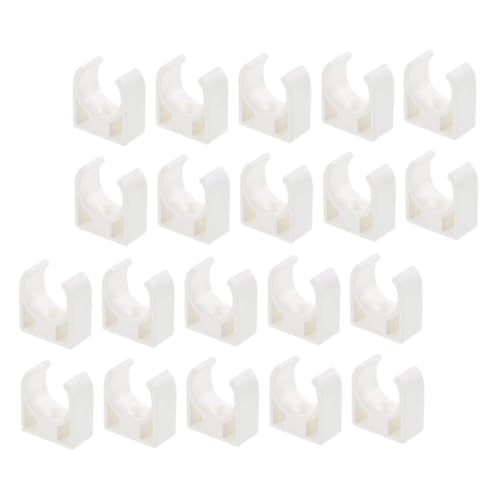 NULYLU 20pcs Motor Clip Electric Motor Mounting Brackets Motor Bracket Dc Motor Base Dc Motor Holder Mini Motor Holder Electric Motor Clamp Mini Motor Mounting Brackets Plastic