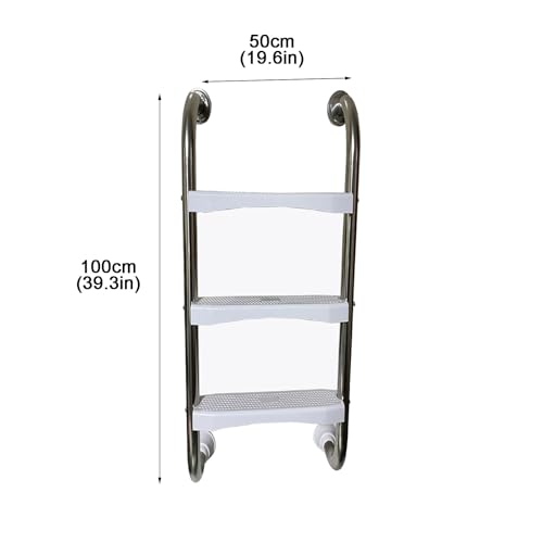 Baranda para piscina de acero inoxidable y antideslizante miniatura 2