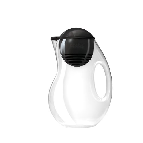 Bobble - Jarra con filtro (2 L), color negro