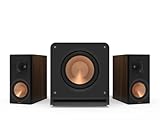 Klipsch 2.1 Walnut System - Model RP-600M II, RP-1200SW