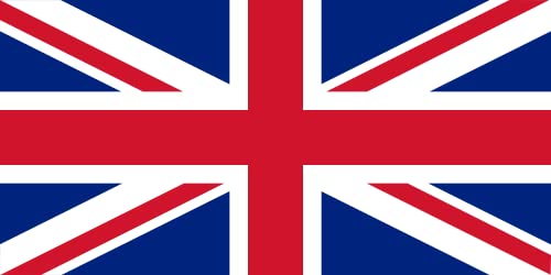 Drapeau Large Britain pour supporter match coupe du monde de rugby