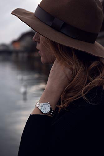 Raymond Weil Tango Classic Women's Watch, Quartz, White Dial, Black Roman Numerals, Stainless Steel Bracelet, 30 mm (Model: 5960-ST-00300)4