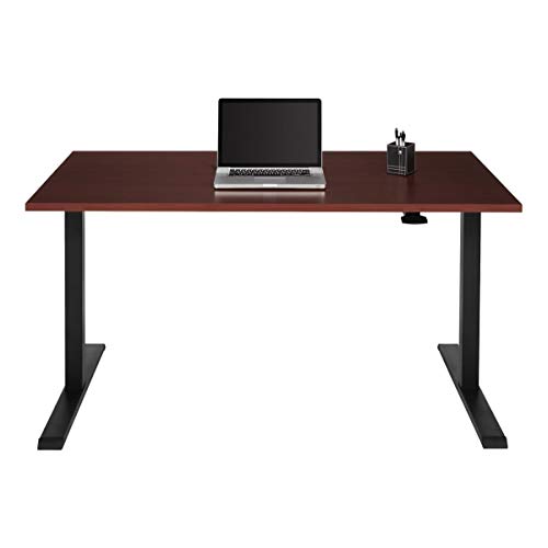 Realspace® Magellan Pneumatic HeightAdjustable Standing Desk, 60"W