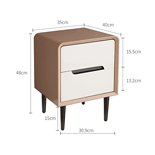 Table de chevet peinte LiChA petit meuble de rangement de chambre lit - 3