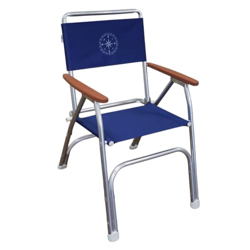 Oceansouth Aluminium Deck Chairs (Pacific Blue)