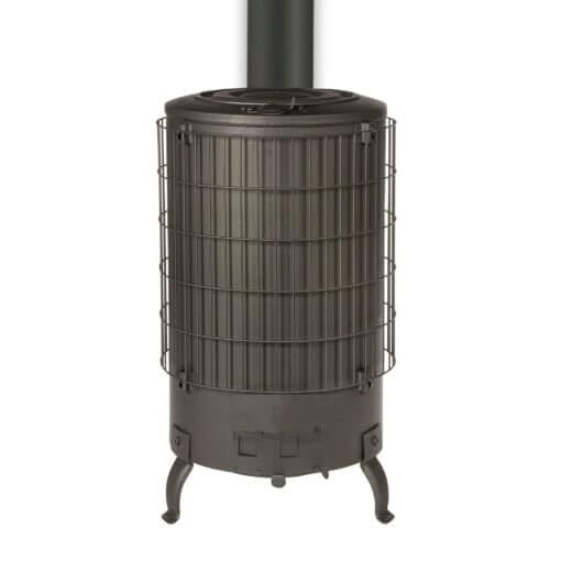 Poêle à bois économique, montage au sol, combustible...