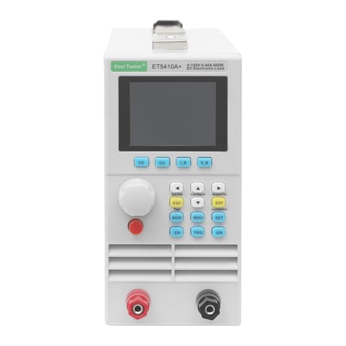 400W DC Electronic Load Tester 150V 40A Programmable Load Tester with Single Channel Constant Current Voltage USB Testers Battery Power Supply Analyzer for Power Supply Switch Charger