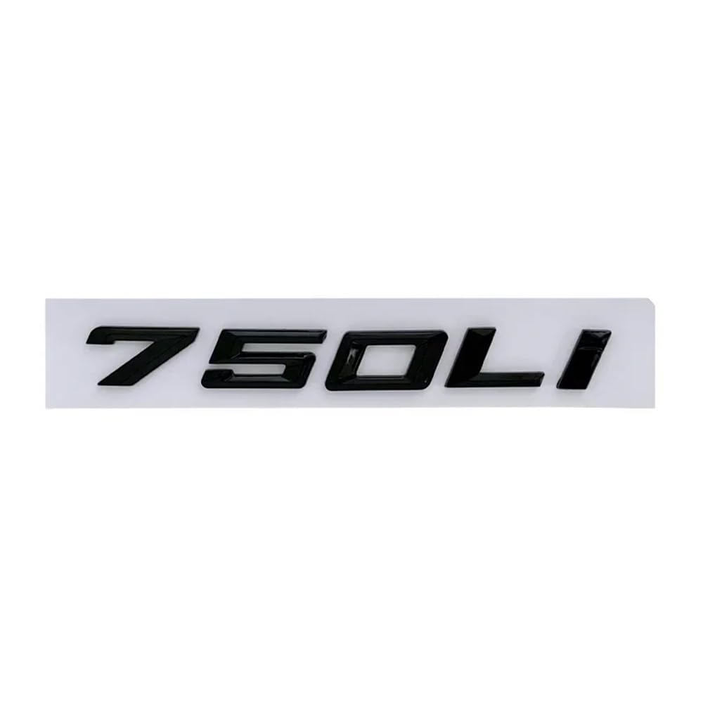 YTQMoreBNZ YYDStes ABS Car Sticker Trunk Emblem Badge Fender Side Decals Compatible With BMW 520Li 528Li 530Li 730Li 740Li 750Li