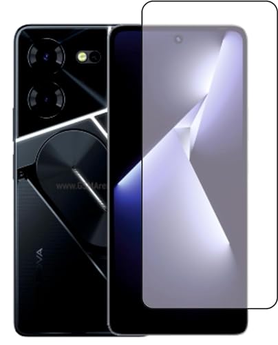 Image of DD SON Tempered Glass Screen Protector Compatible for Tecno Pova 5 Pro /Tecno Pova 6 Pro 5G (11D) with Edge to Edge Coverage and Easy Installation kit,Black