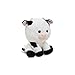 Avocatt Black White Cow Plushie - 10 Inches Stuffed Animal Plush Toy - Plushy and Squishy Animal with Soft Fabric and Stuffing - Cute Toy Gift for Boys and Girls