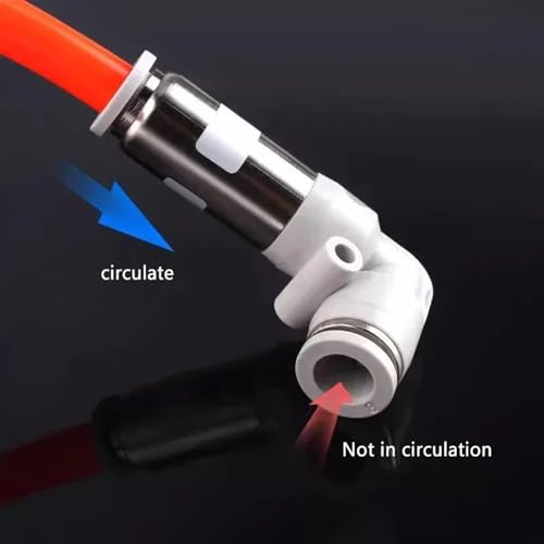 Clapet anti-retour pneumatique 1/2 pour stabiliser le débit de votre tuyau d'air d'atelier - 7