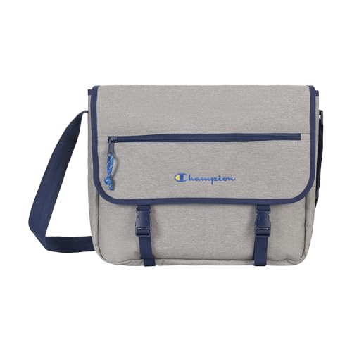 Champion Phase Messenger Bag With Padded Laptop Sleeve, Adjustable Strap