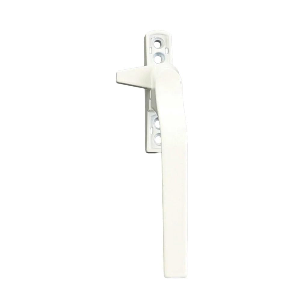 MRKU Maniglie per finestre, Lato Sinistro e Destro, in Lega di Alluminio, Esterne Piatte, Larghe 7 mm, per Chiusura e Apertura sicure, ferramenta per edifici