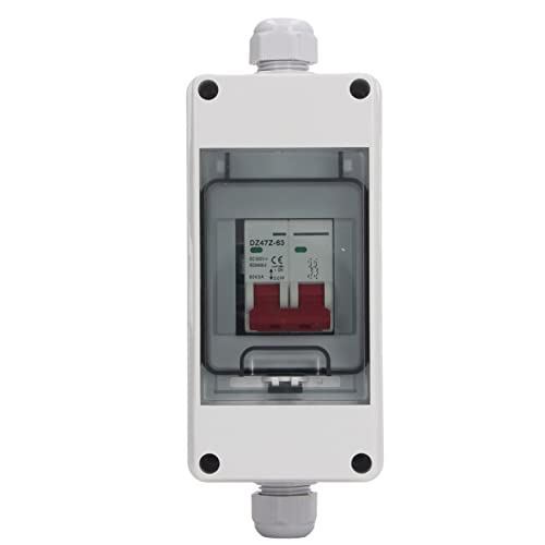 Boîte de combinaison solaire pour camping-car et maison avec interrupteur photovoltaïque DC500V