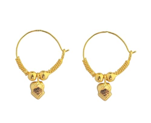 Créoles feuille or jaune boucles d'oreilles élégantes pour vos soirées