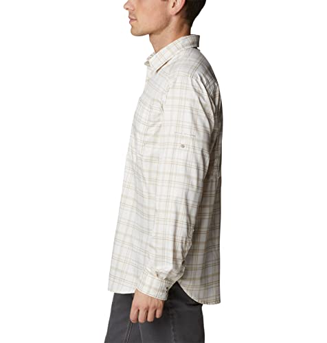 Image of Columbia Men Omni-Shade Silver Ridge Utility Lite Plaid Hiking and Trekking Long Sleeve Shirt