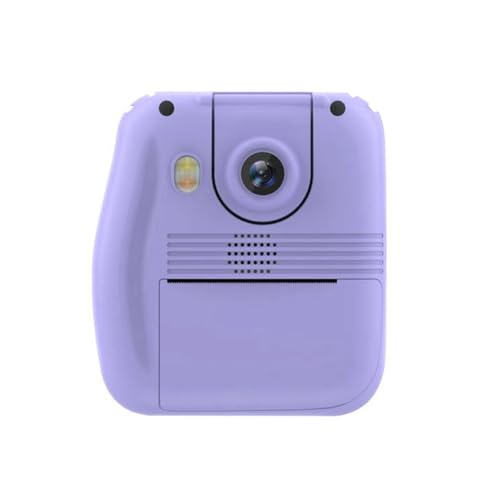 Buhdjfnke Impresora Portátil para Niños con Lente Abatible, Papel Térmico, Pegatinas, Mini Impresoras Multifunción, Digital, Pequeña, SLR, Color