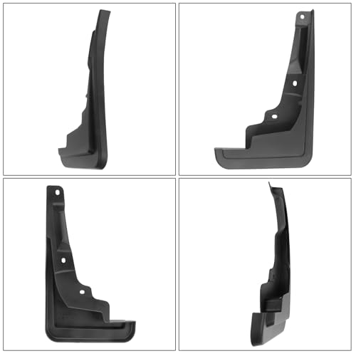 Image of Mud Flaps Splash Guards Fit for Ford Maverick 2022 2023 2024 2025 | No Drilling Required Bendable Mud Guards | Front & Rear 4-Piece Set Car Accessories