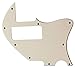 For Fender Tele Merle Haggard F Hole Thinline P90 Guitar Pickguard (3 Ply White)