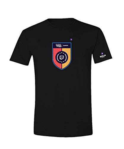 Preisvergleich Produktbild Twitchcon Berlin 2019 Mens Tee Schwarz M