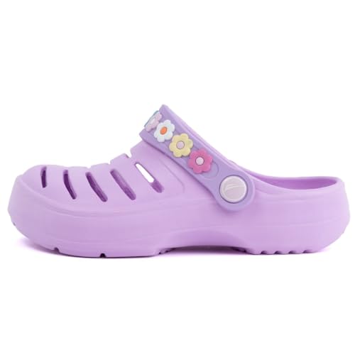 Image of Nautica Kids Clog Sandals - Slip-On Lightweight Water Shoes with Adjustable Heel Strap - Comfortable EVA Slip-Resistant Clogs for Boys & Girls - Toddler & Youth Sizes